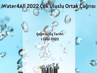 Water4All 2022 Çok Uluslu Ortak Çağrısı