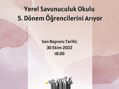 Yerel Savunuculuk Okulu 5. Dönem Öğrencilerini Arıyor